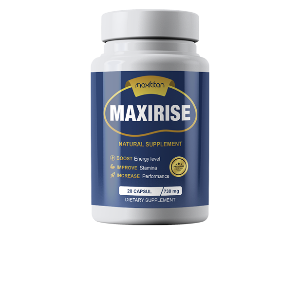 عبوة MAXIRISE — مكمّل طبيعي لدعم الطاقة والأداء